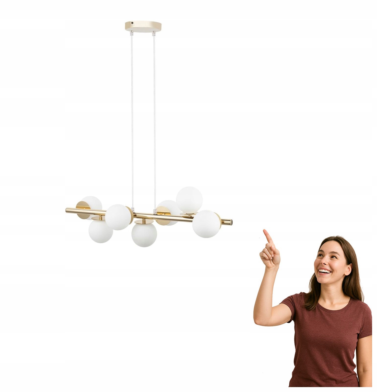 Závesná lampa Avola 7 40796 Sigma Lighting