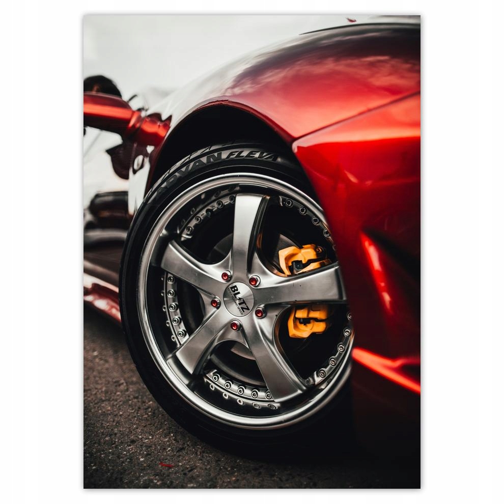 

Naklejki 50x70 Auto Samochód Fura Sport
