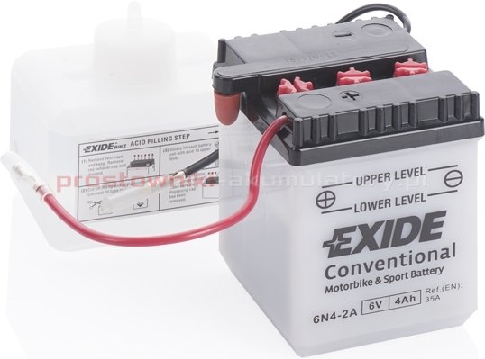 

Akumulator Exide 6N4-2A 6V 4Ah 35A