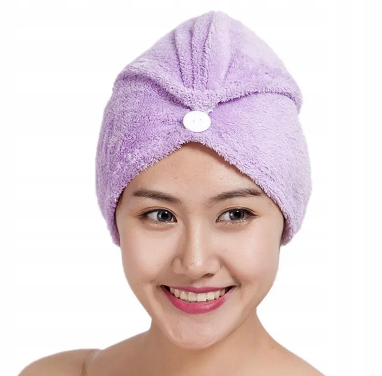 

Ręcznik Turban Do Włosów szybkoschnący na głowę