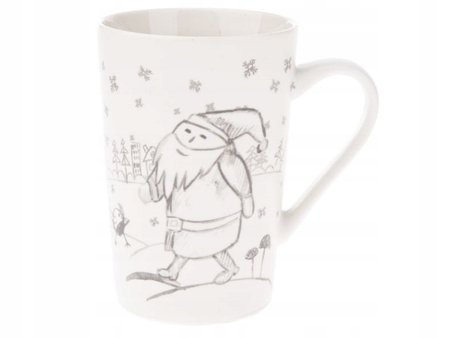 

Kubek do herbaty Mikołaj 435 ml porcelanowy