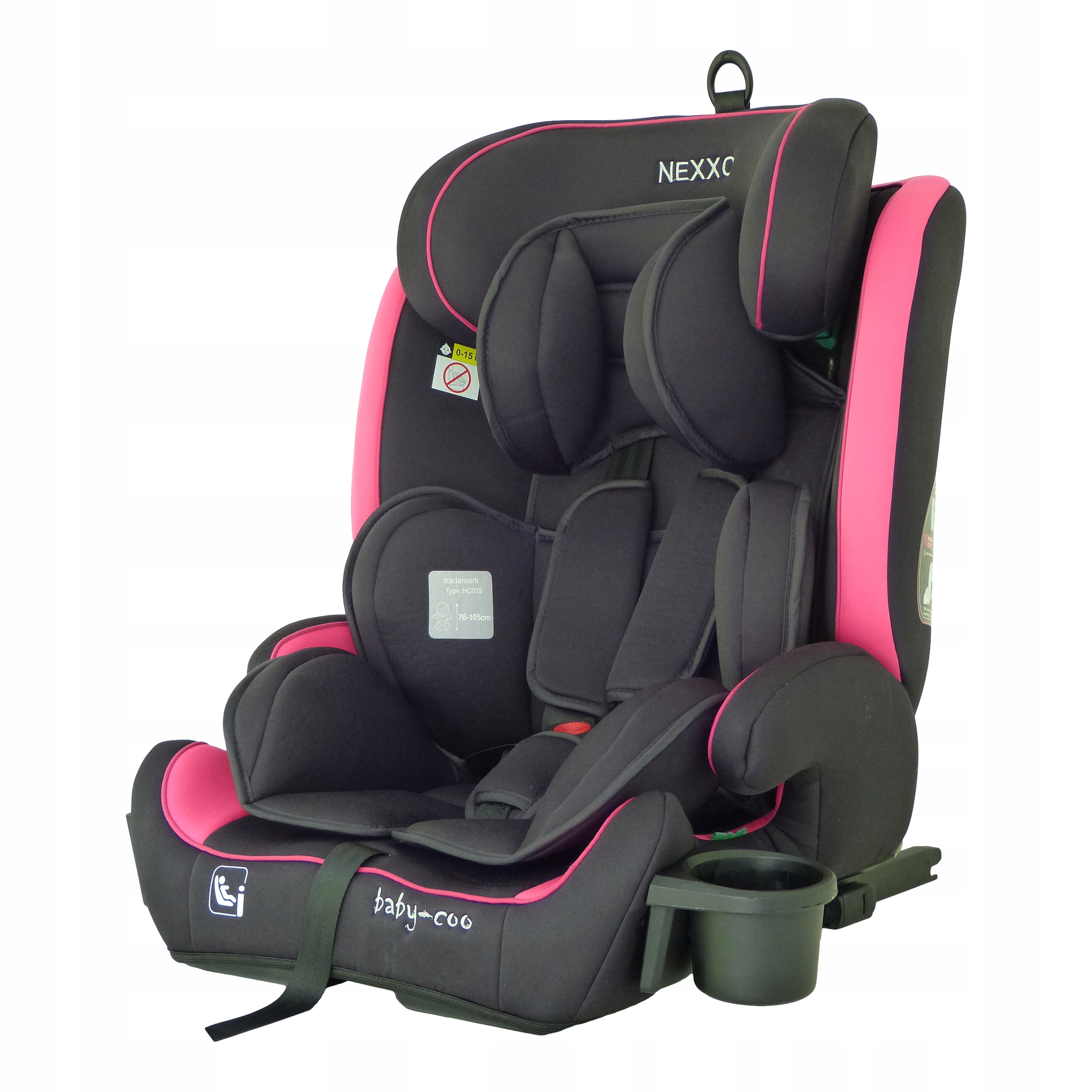 NEXO.isofix.i-size 76-150cm.fotelik samochodowy (9-36kg.)