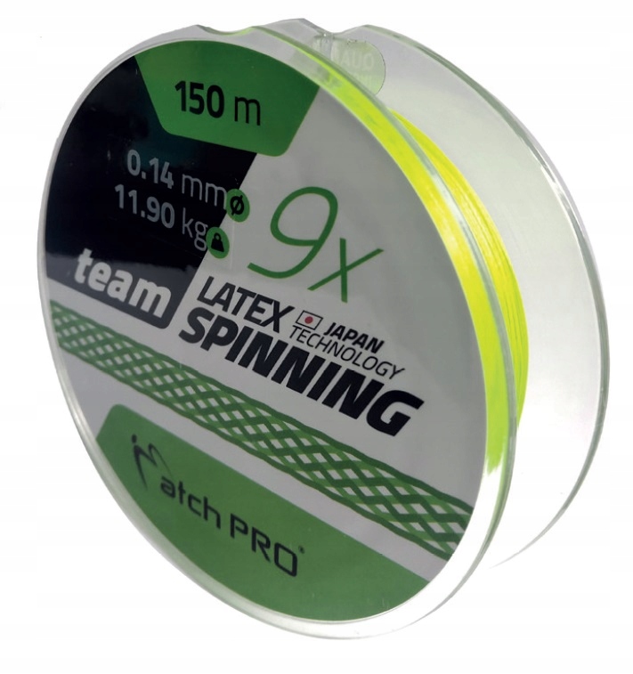 Plecionka Match Pro 9x Team Spinning Latex 150m 0,10mm/8.4 kg