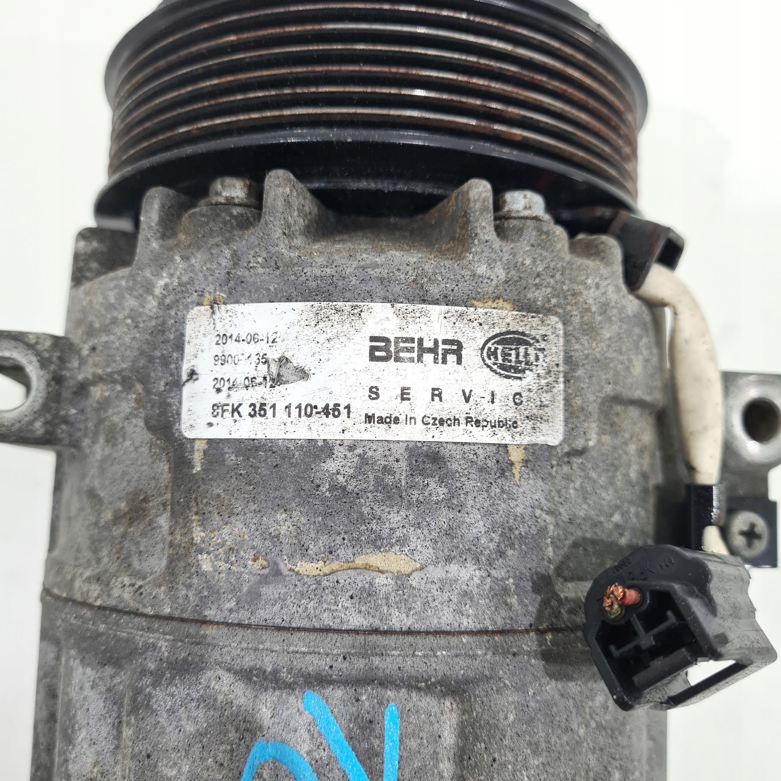 pumpa kompresor klimatizaci VW BEHR 8FK 351 110-451