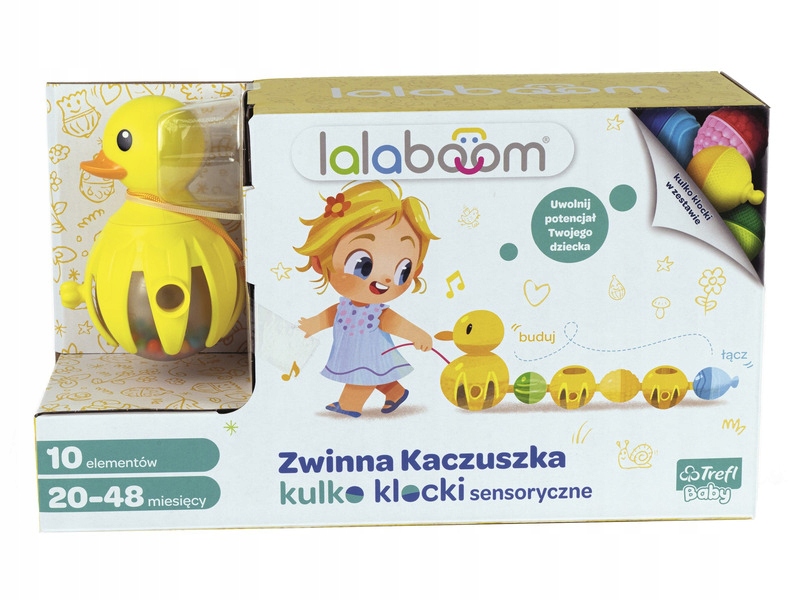 

Klocki Trefl Lalaboom Zwinna Kaczuszka 61680