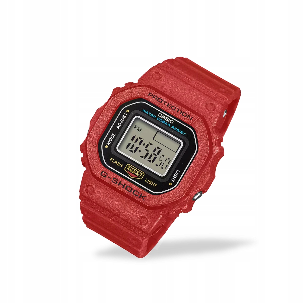 Červený Prstýnek Hodinky Na Prst Casio G-shock Nano Ring DWN-5600 -4ER