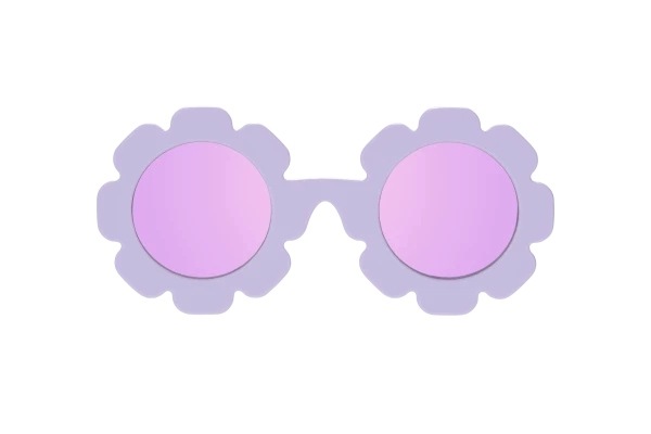 Babiators Okulary Przeciwsłoneczne Polaryzacja Flowers Iris Fiolet 3-5 Lat