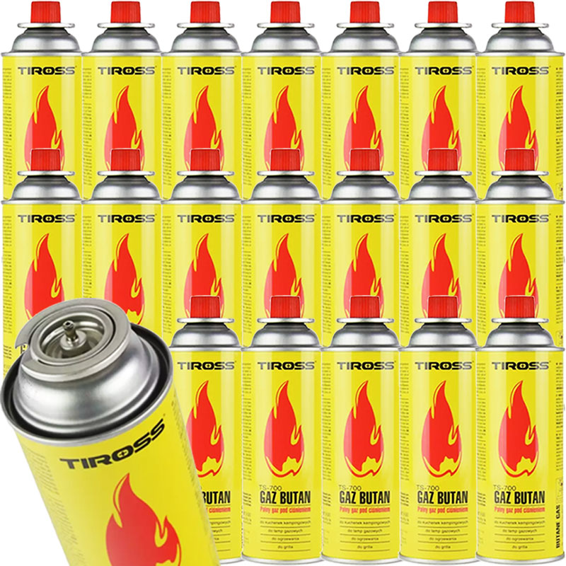 Naboj Kartusz Z Gazem 400ML Do Kuchenek Kpl 20SZT
