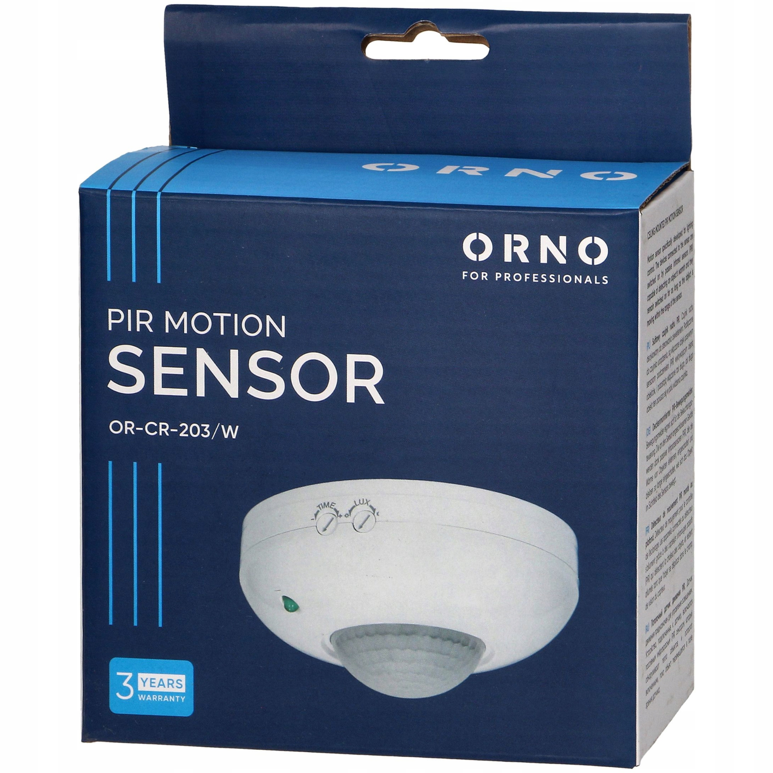 CZUJNIK RUCHU SUFITOWY NATYNKOWY ŚCIENNY PIR LED SENSOR CZUJKA PIR 360° Typ czujnik