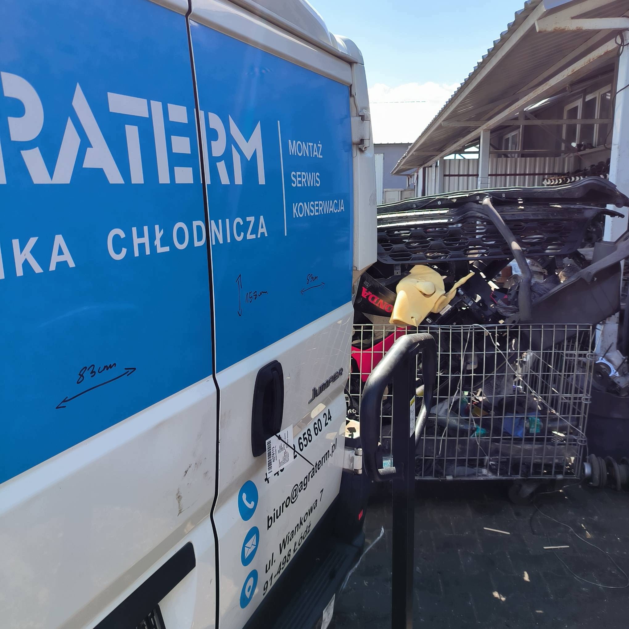 Tür rechts heck EWP 2019 CITROEN JUMPER III