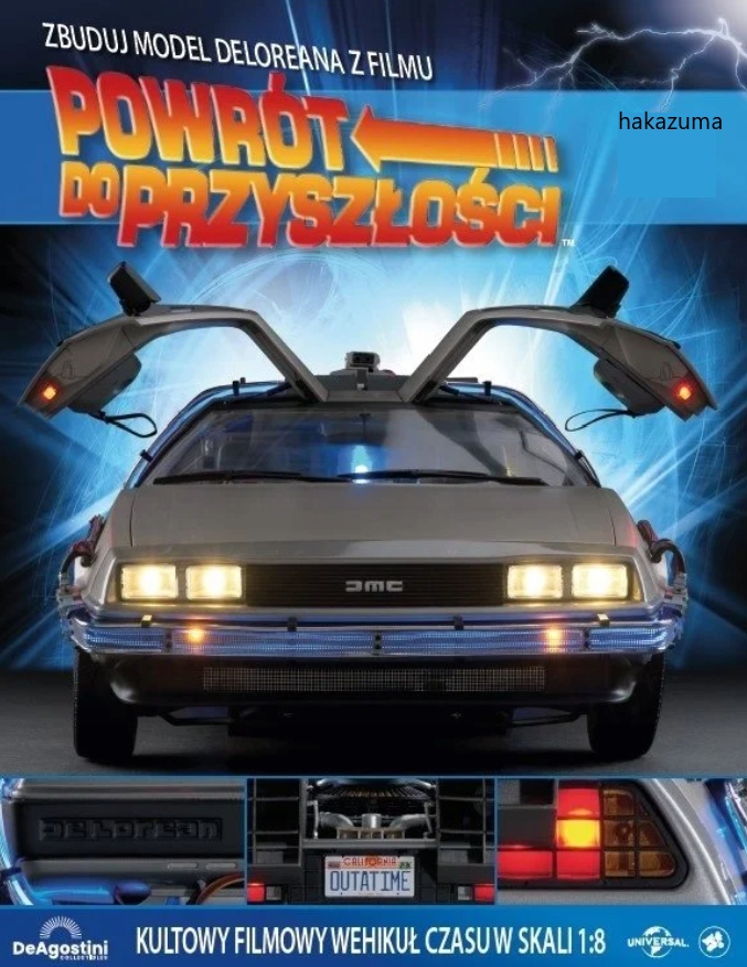 Delorean Powrót do Przyszłości 36 / 2024