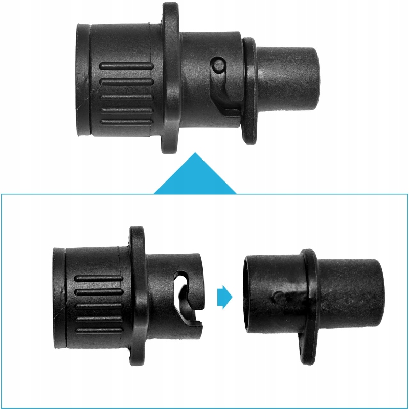 ADAPTER DO POMPOWANIA DESKI SUP PRZEJŚCIÓWKA Z 4 DYSZĄ 6SZT Model ADAPTER 2SZT