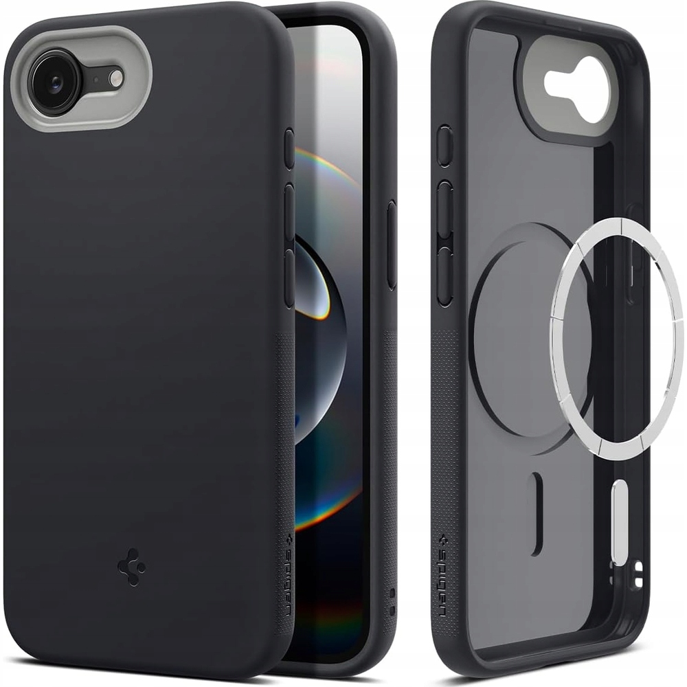 Etui do iPhone 17e 16e, Spigen Nano Pop Mag do MagSafe, stylowe smukłe