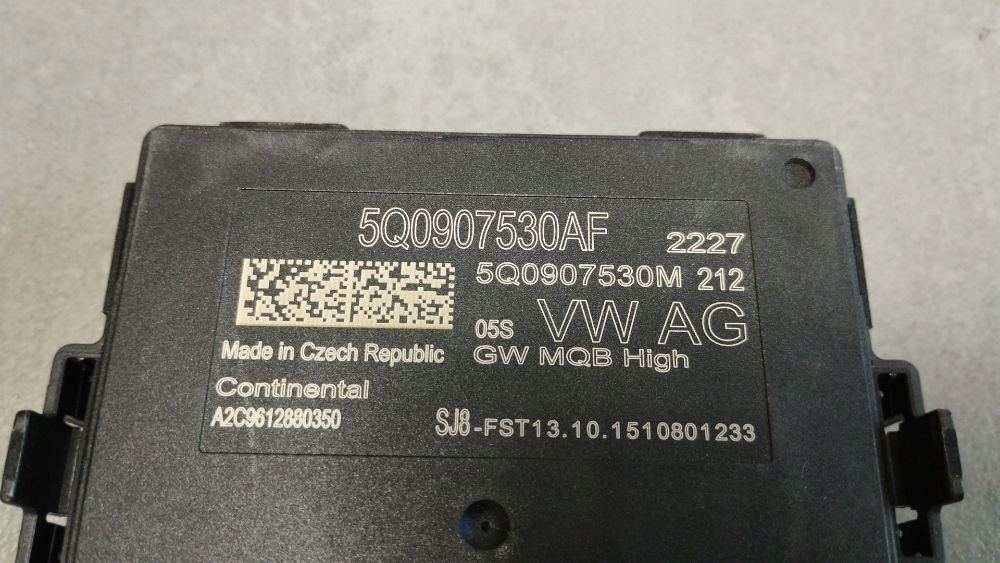 Volkswagen Golf VII module Gateway 5Q0907530AF