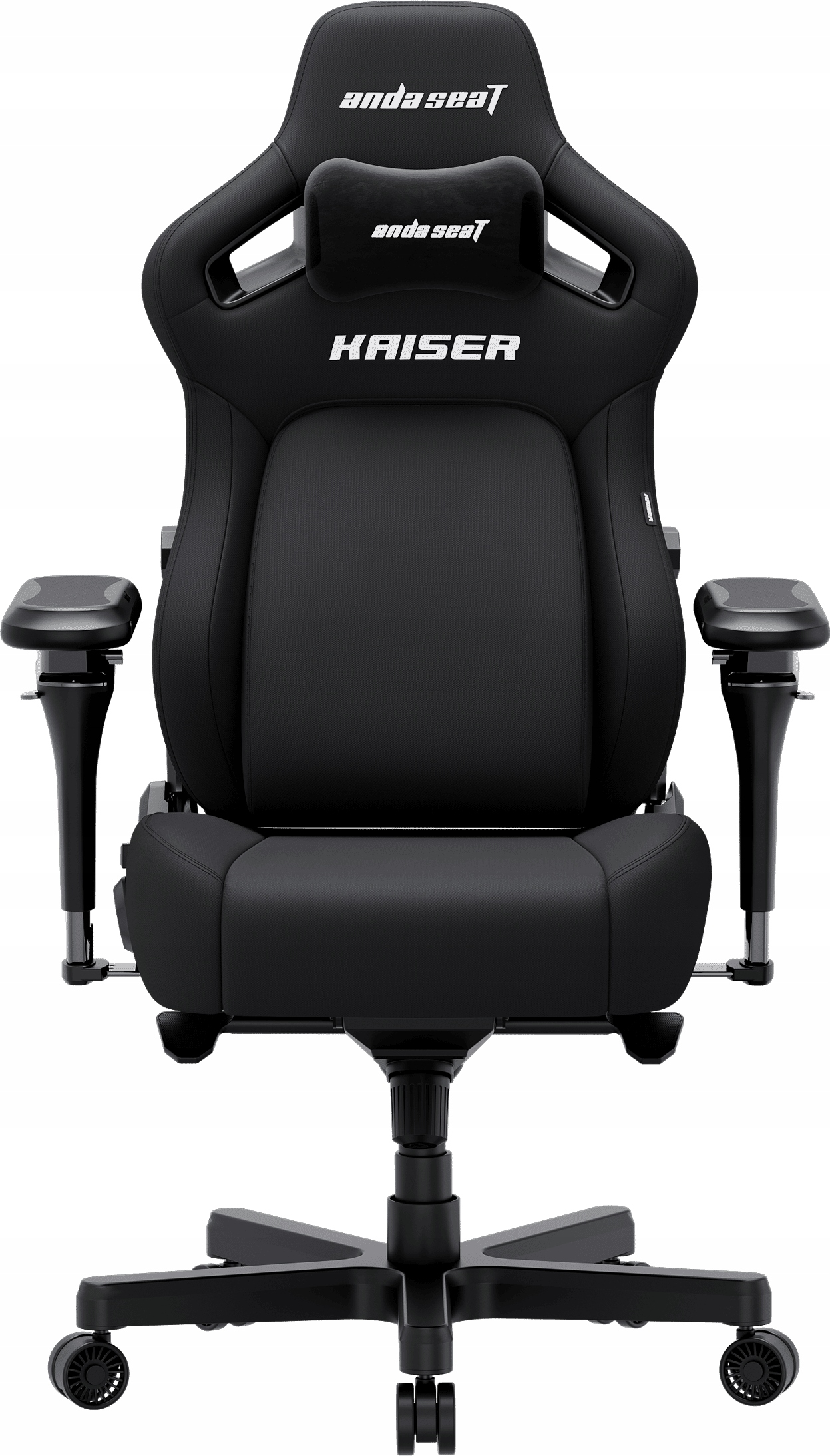 Anda Seat Kaiser 4 V2 XL Gamingowy do 150kg Tkanina Czarny