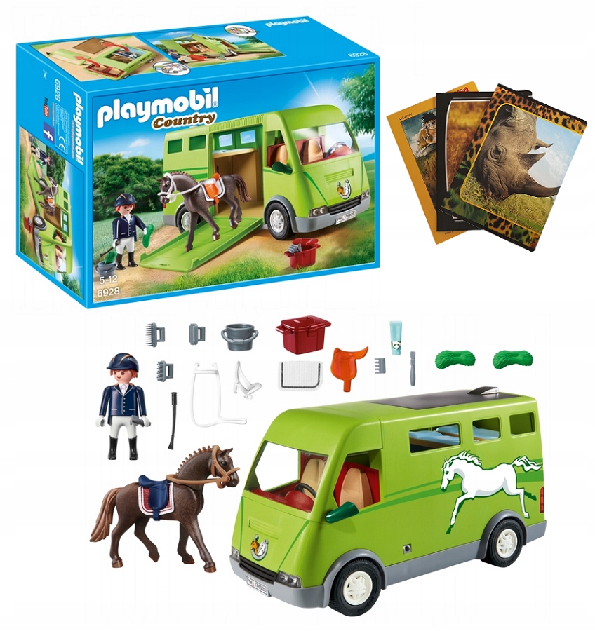 

Playmobil 6928 Pojazd do przewozu koni Klocki