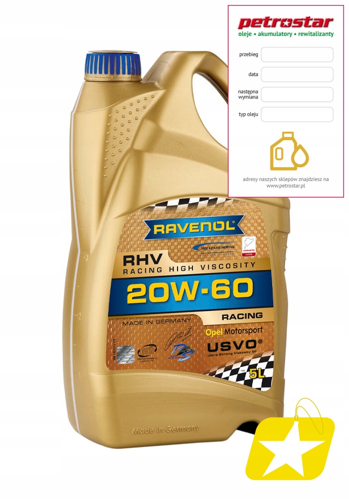 Ravenol Rhv 20W60 5L