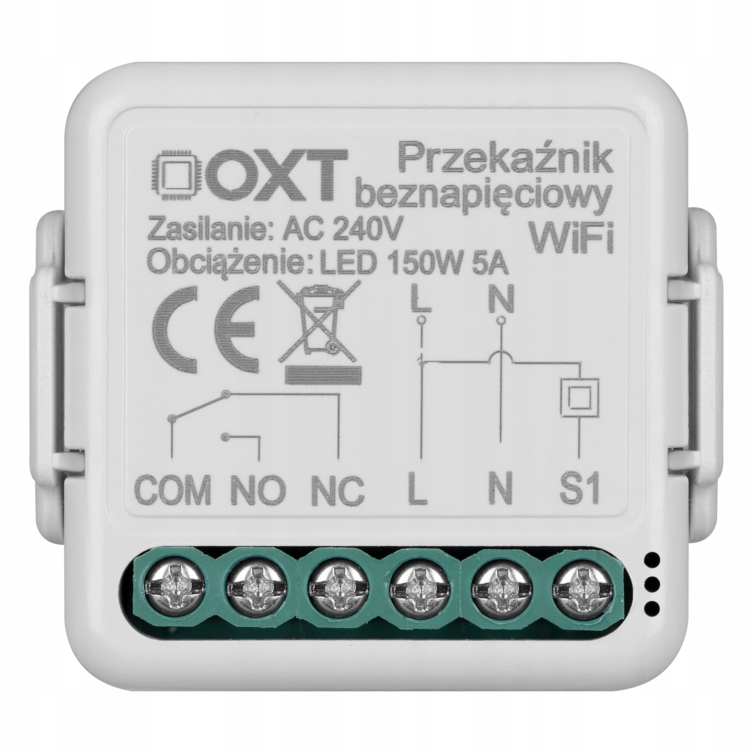 Moduł OXT mini przekaźnik beznapięciowy Wi-Fi TUYA