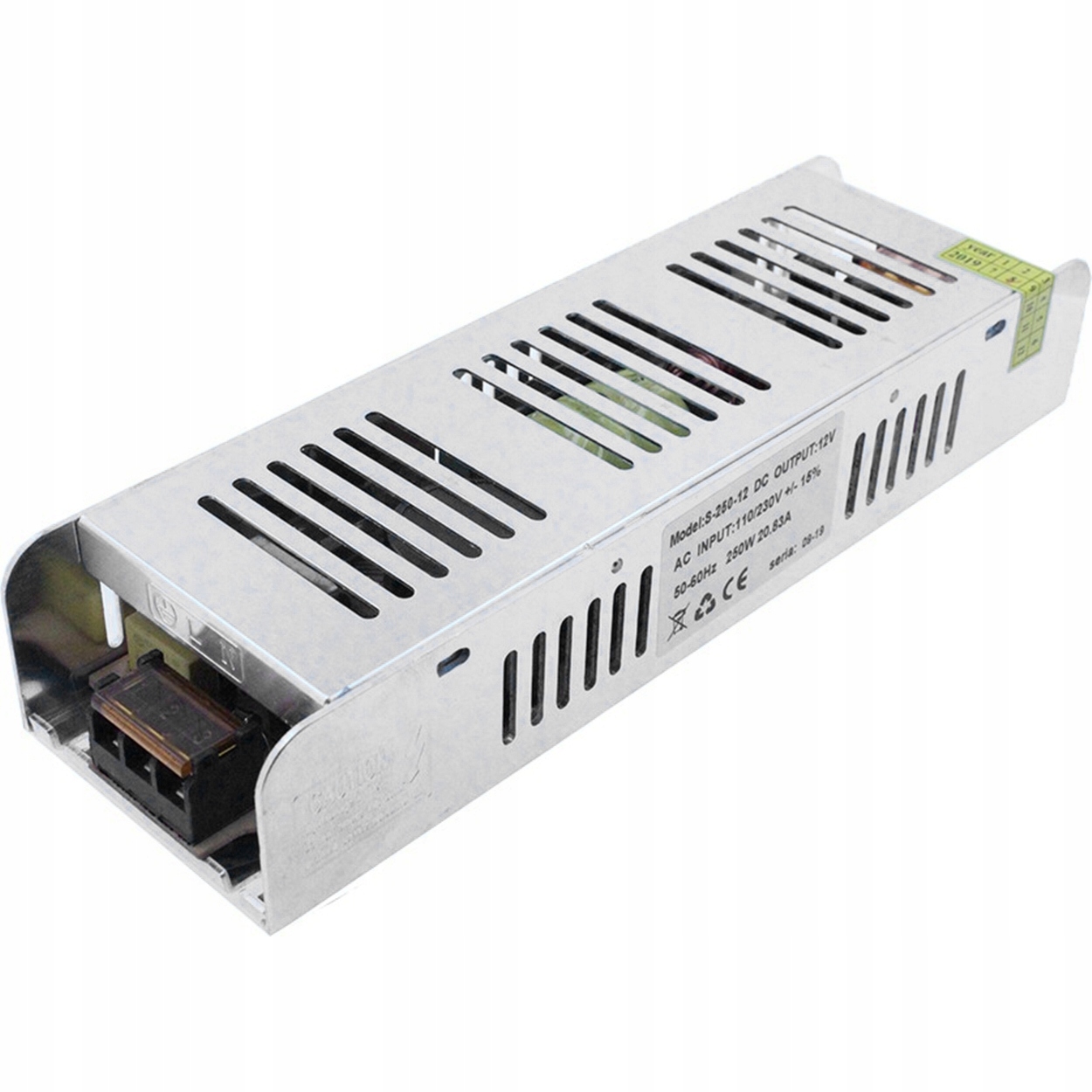 

Zasilacz Montażowy Slim Do Taśmy Led 250W 12V