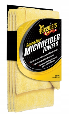 

Meguiars Supreme Shine 60x40 cm 3 szt. Mikrofibra