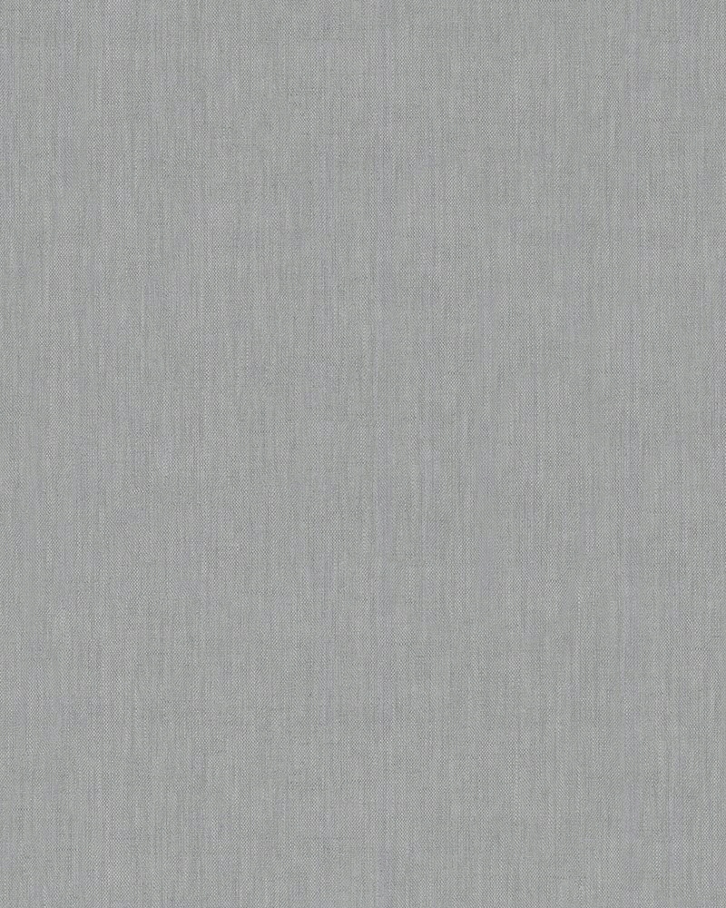 Šedá tapeta se strukturou vinylové tkaniny