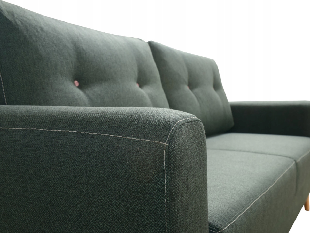 Komfortní třímístná pohovka 240 úložný prostor funkce Kongo RBS04