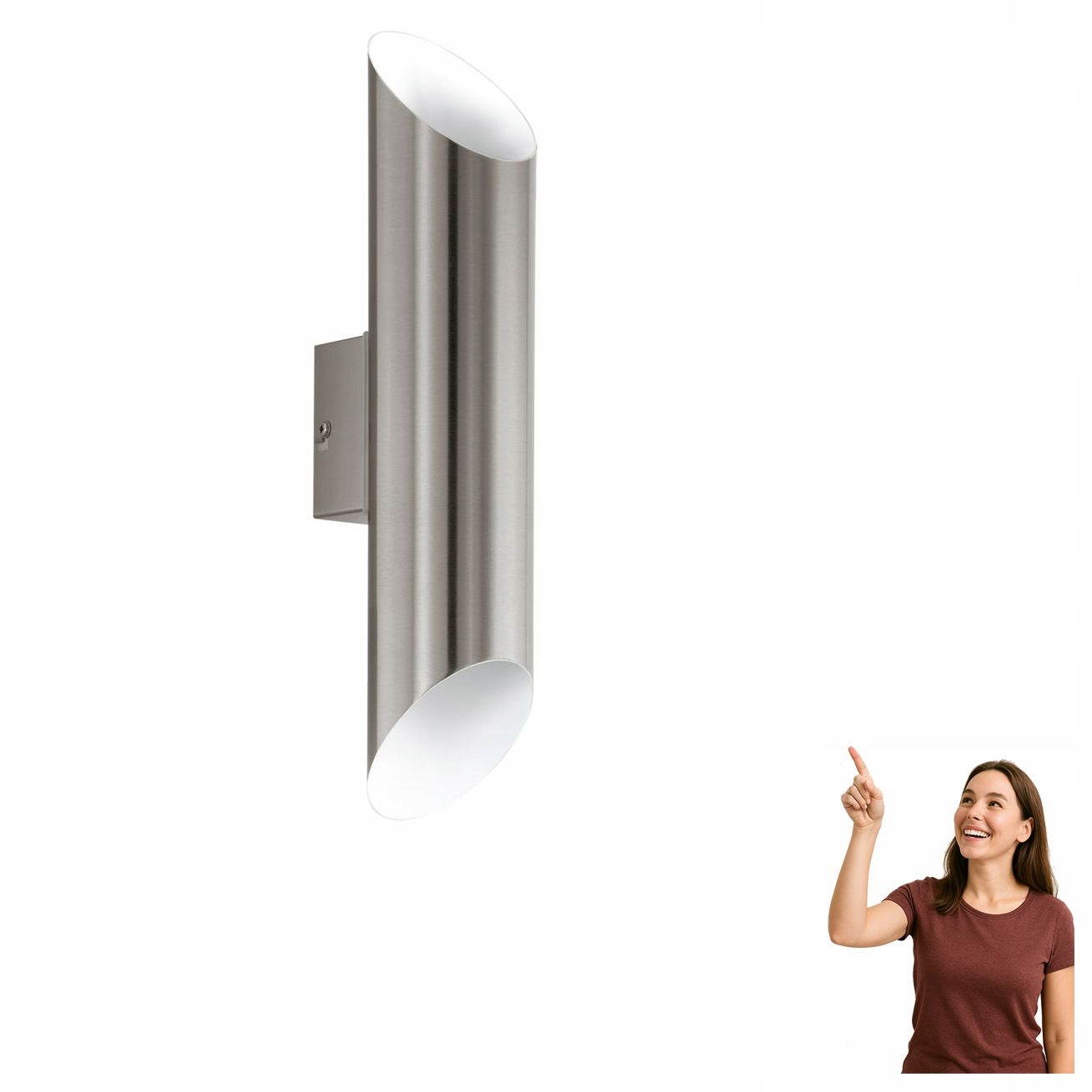 Led venkovní nástěnné svítidlo 2x3,7W Agolada 94803 Eglo