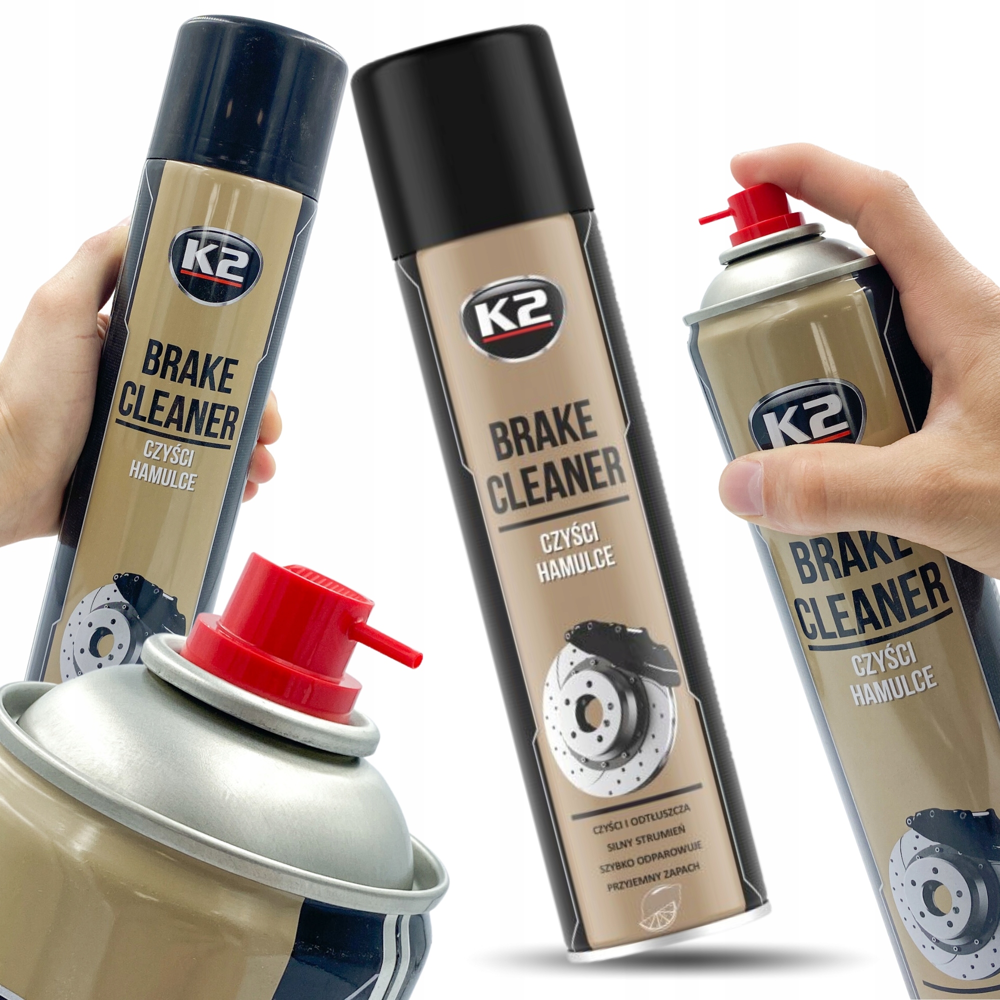 

K2 Brake Cleaner Zmywacz Do Hamulców Tarcz 600 ml