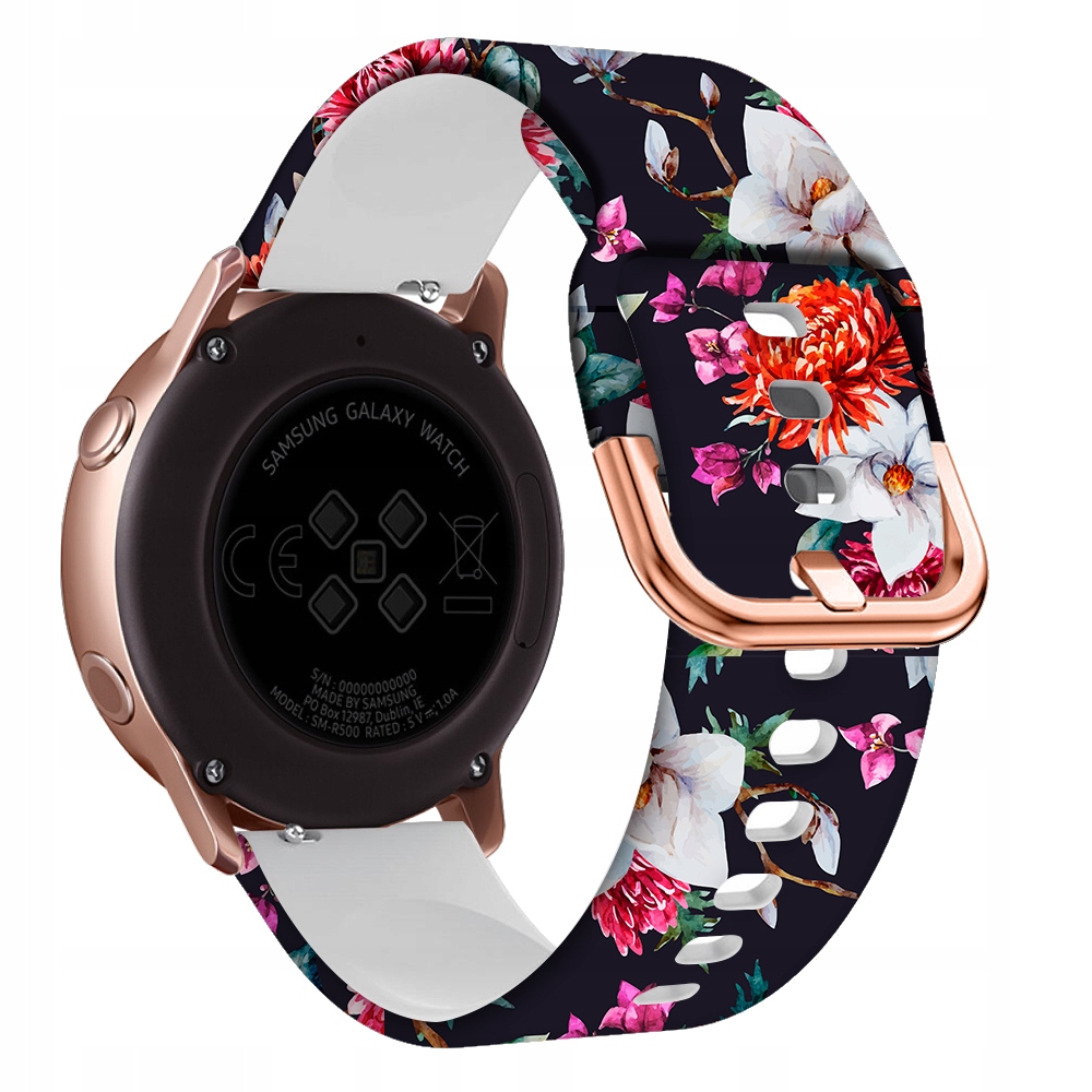 

Pasek silikonowy do zegarka/smartwatcha 20 mm.