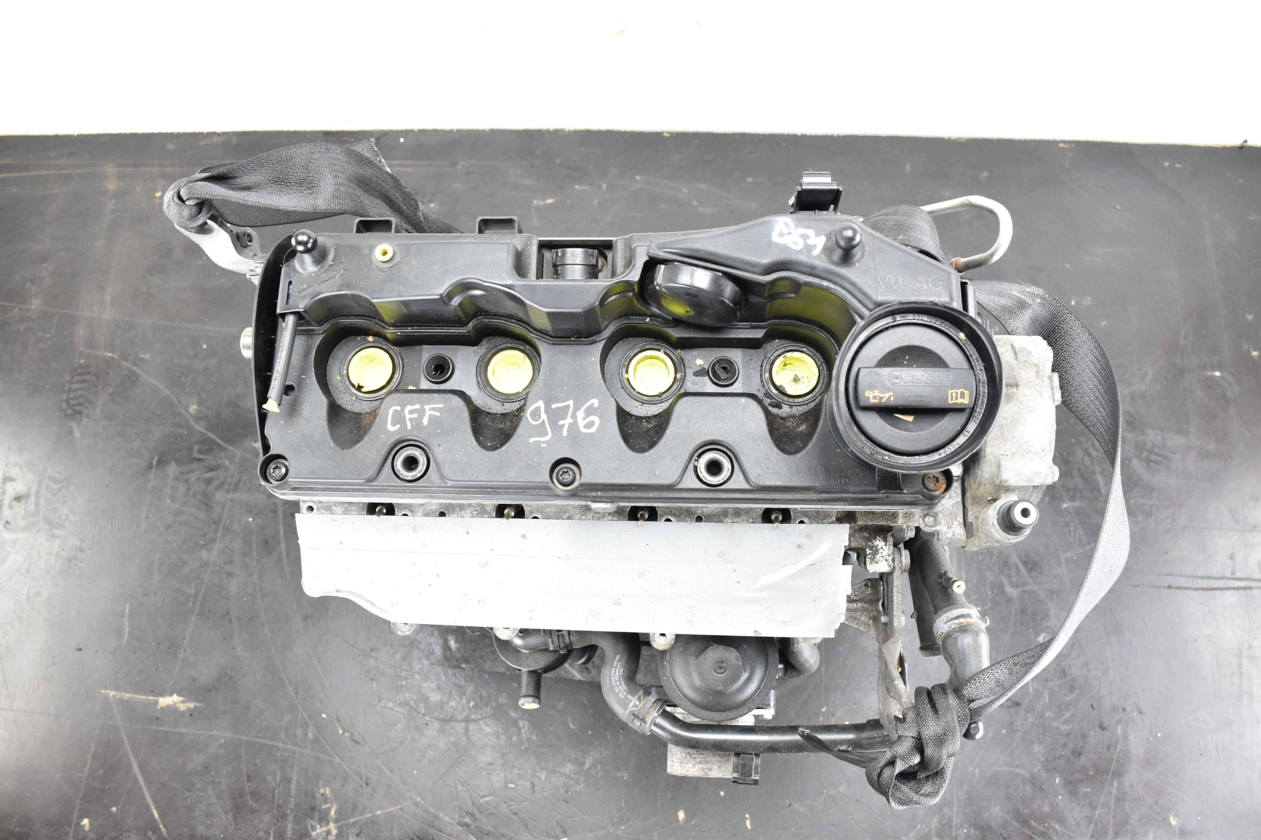 engine PASSAT B7 TIGUAN GOLF VI SUPERB II 2.0 TDI CFF @ POMIAR KOMPRESJI @