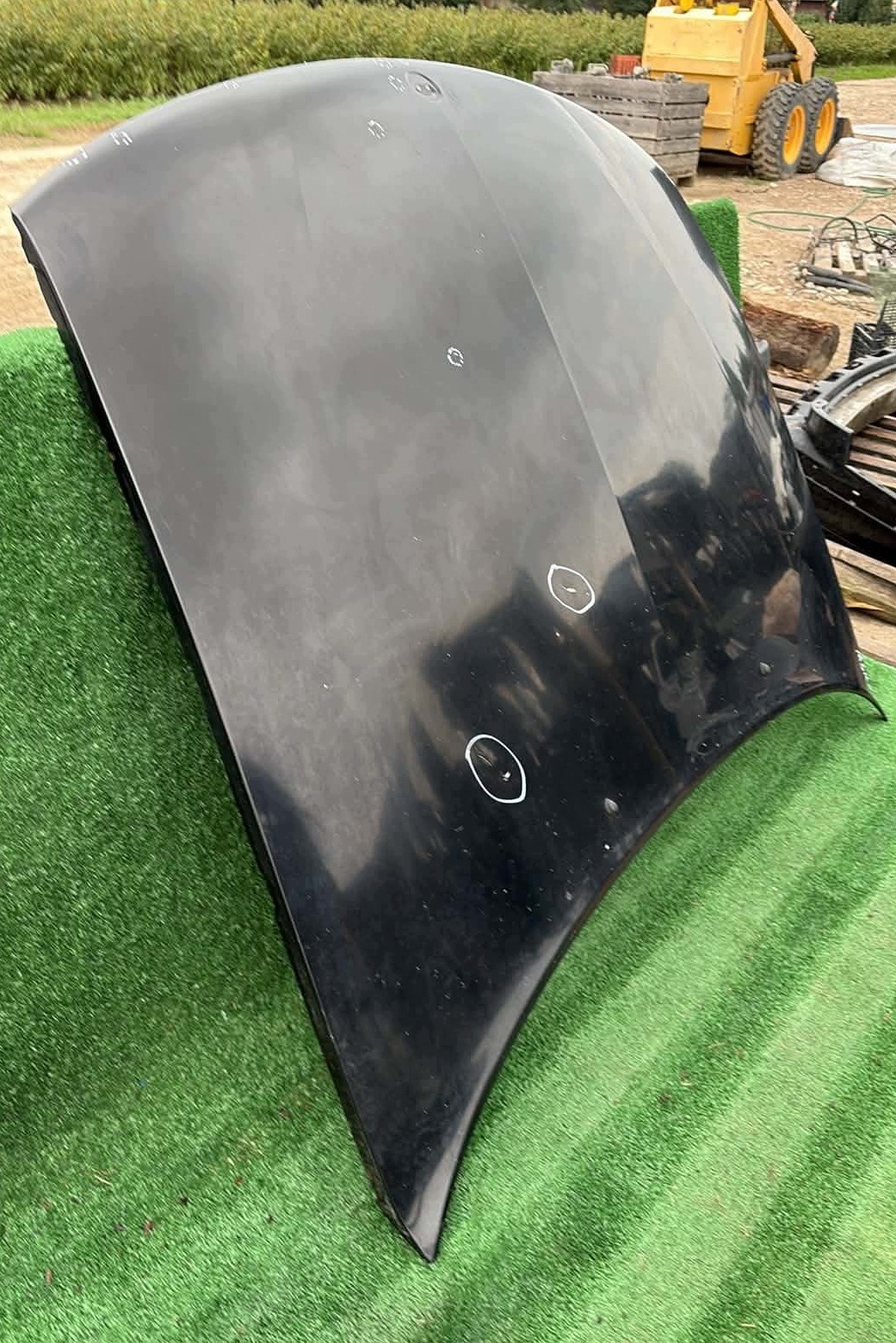 bonnet front front SAAB 95 9-5 black