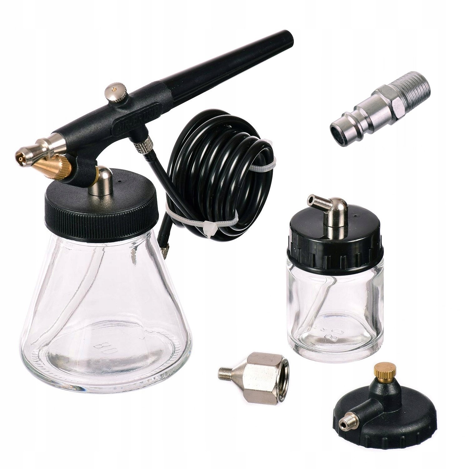 

Aerograf do Dużego Kompresora 1/4" 80ml 0,8mm