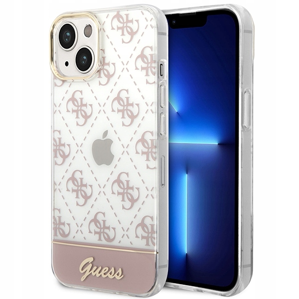 Guess GUHCP14MHG4MHP iPhone 14 Plus/ 15 Plus 6.7" różowy/pink hardcase 4G P