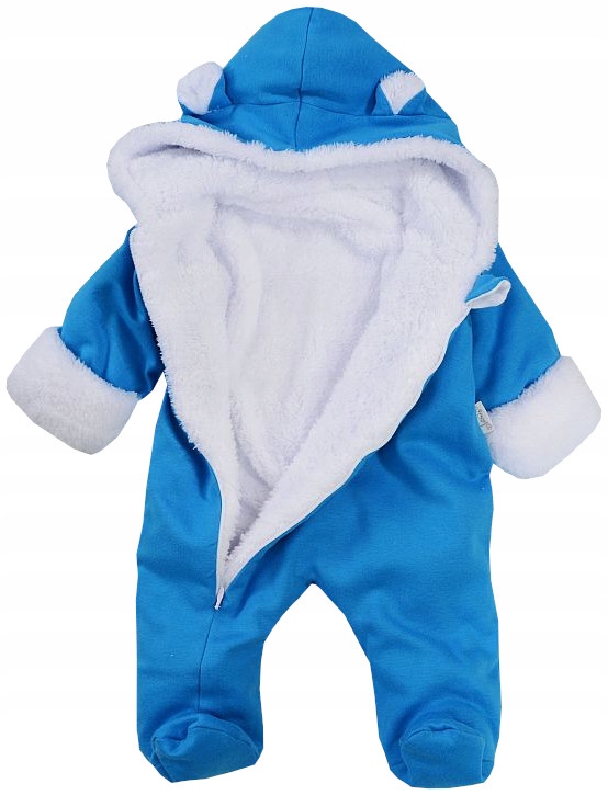 CIEPŁY KOMBINEZON pajacyk zestaw CZAPKA 68 L500G Marka Inna marka