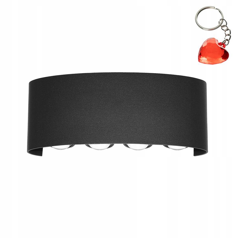 Lampa natynkowa ścienna LED 8W ORTELO OWL-451-4-BL Italux + GRATIS