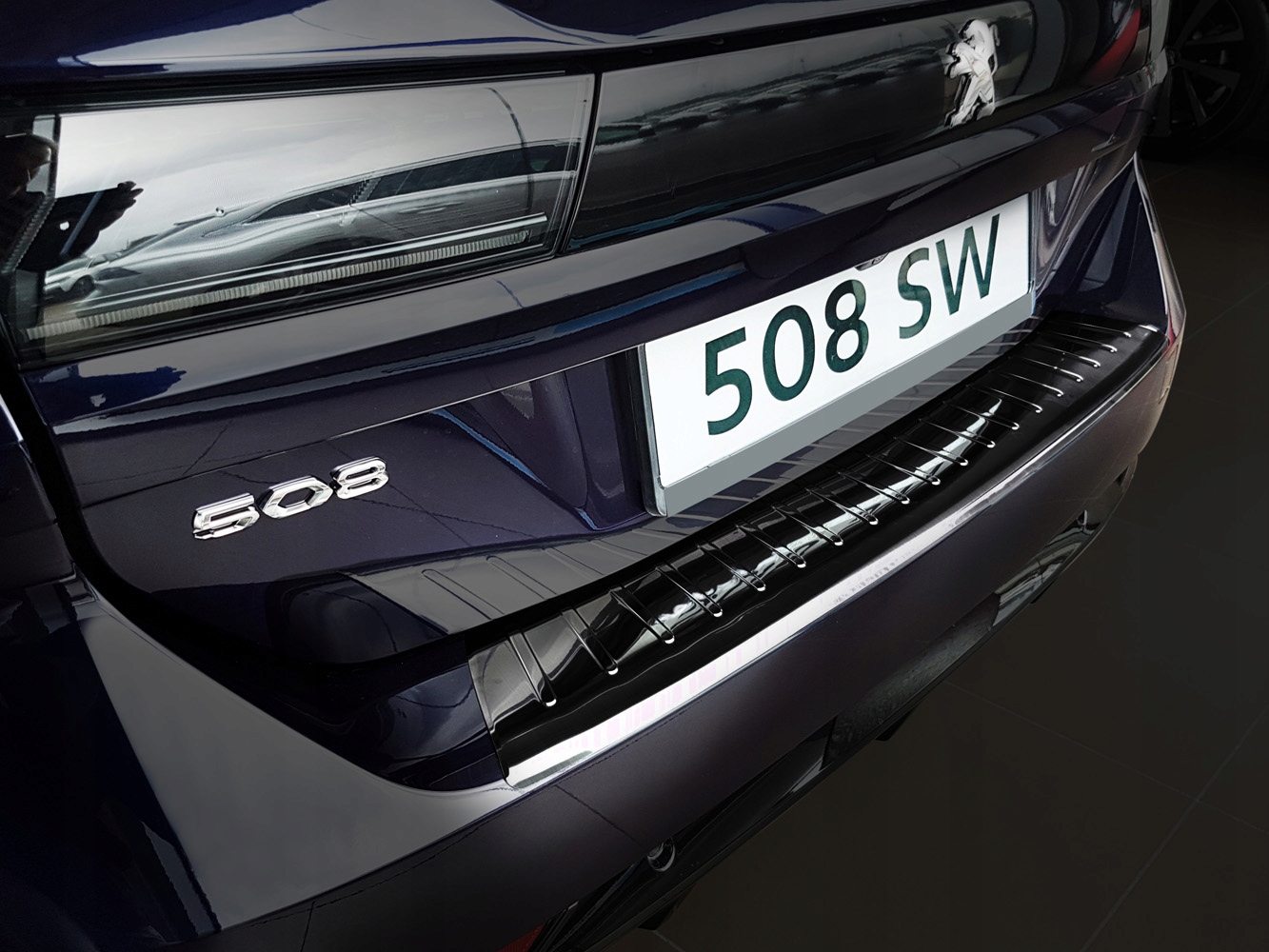 LISTWA NA ZDERZAK PEUGEOT 508 II KOMBI SW 2018 Installation side Rear