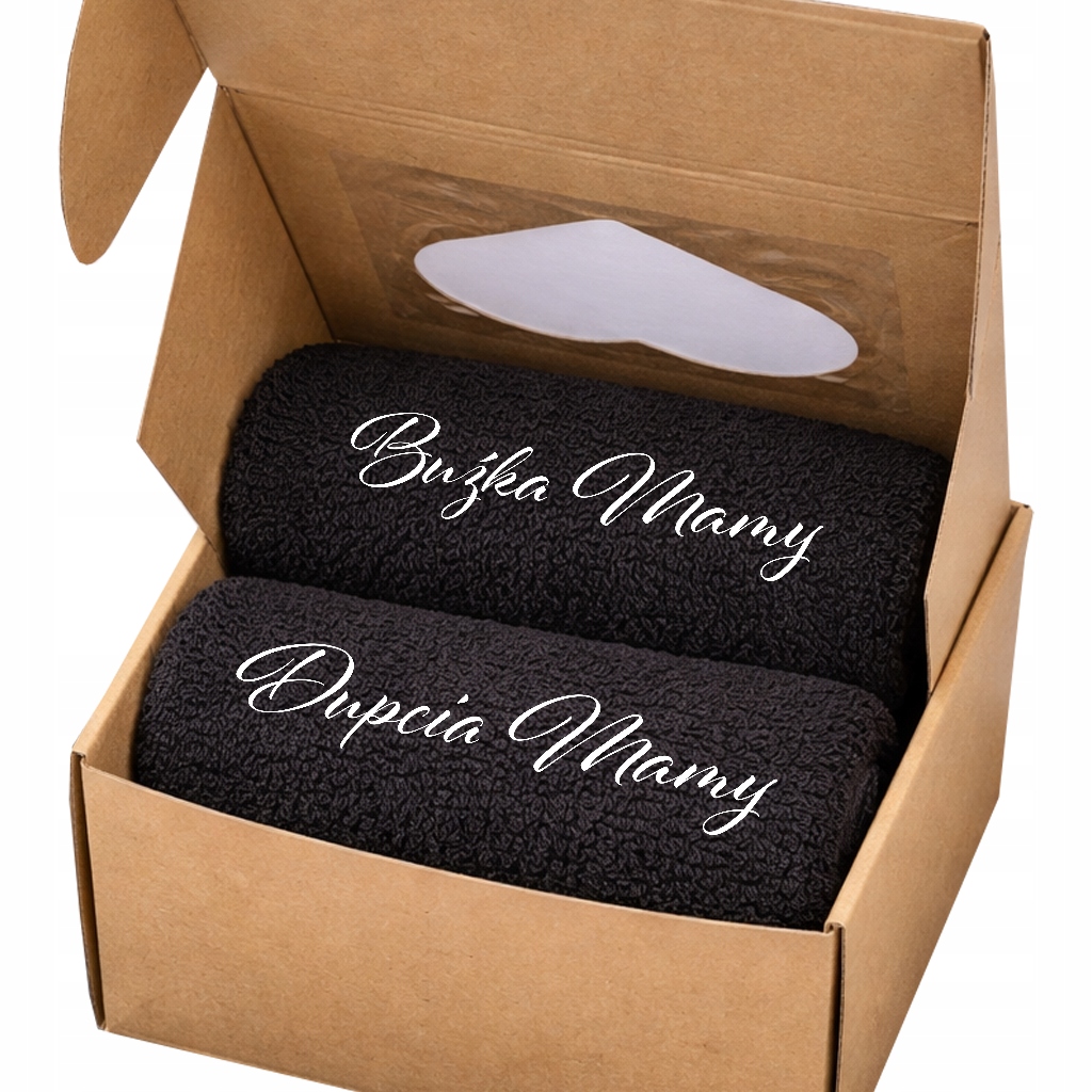 Sada ručníků 50x100 Výšivka pro maminku Svátek Matek Dárek Smajlík Dupcia Mámy Bl