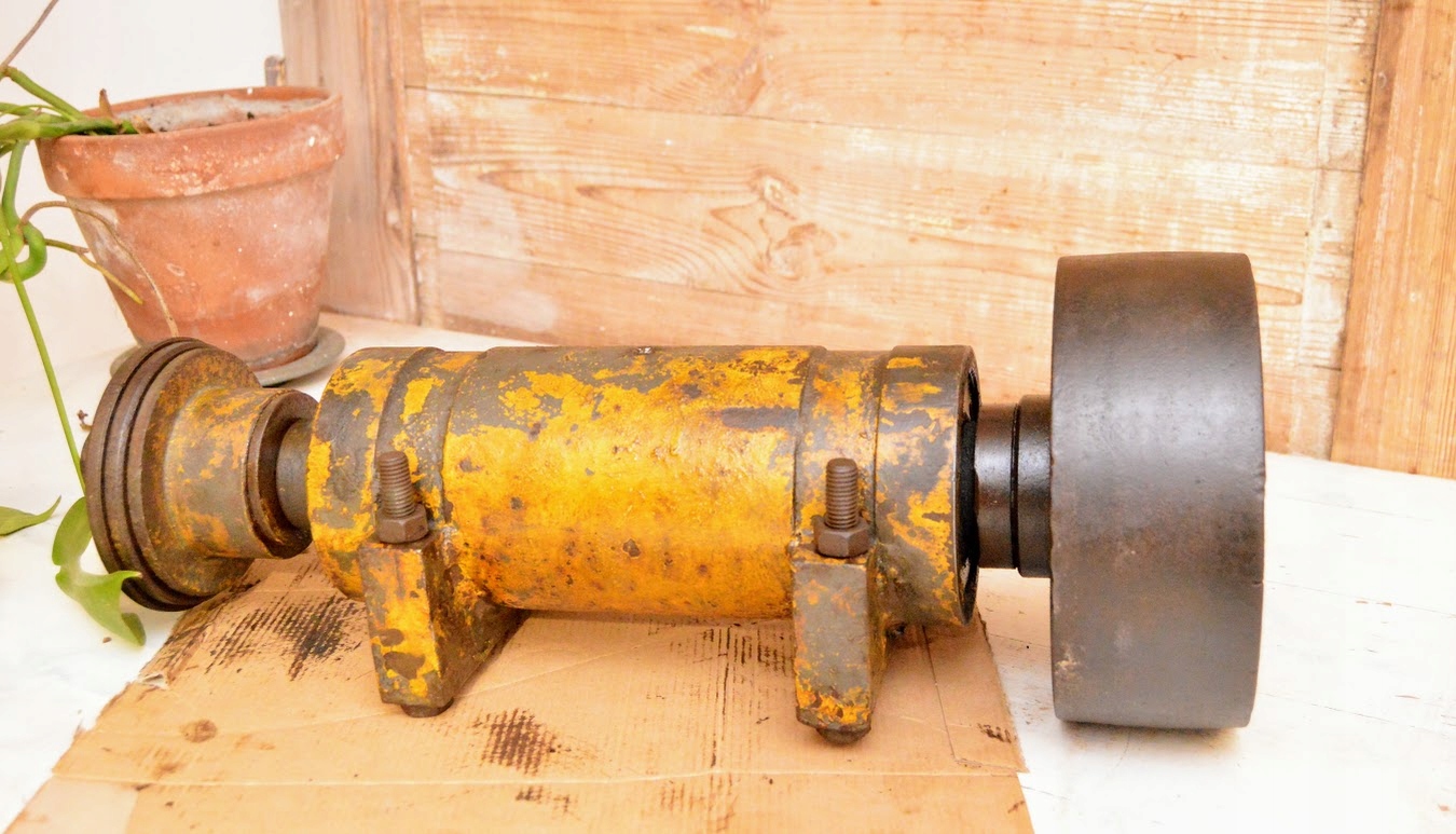 Stary oryg. WAŁEK DO KRAJZEGI/ WRZECIONO / GRUBOŚCIÓWKA 35 kg,