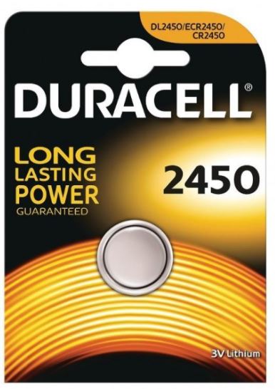 Bateria litowa Duracell CR2450 DL2450 3V guzikowa oryginalna profesjonalna