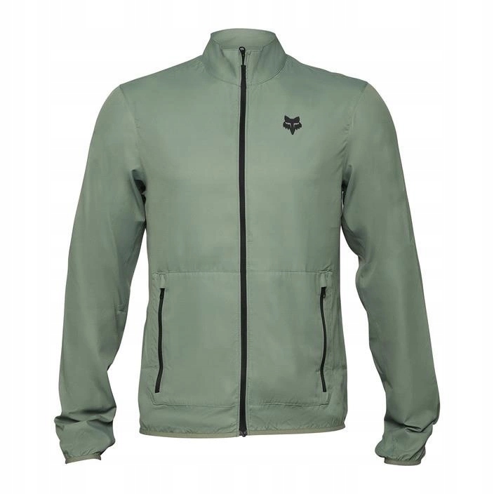 Cyklistická bunda Fox Ranger Wind Moss zelená