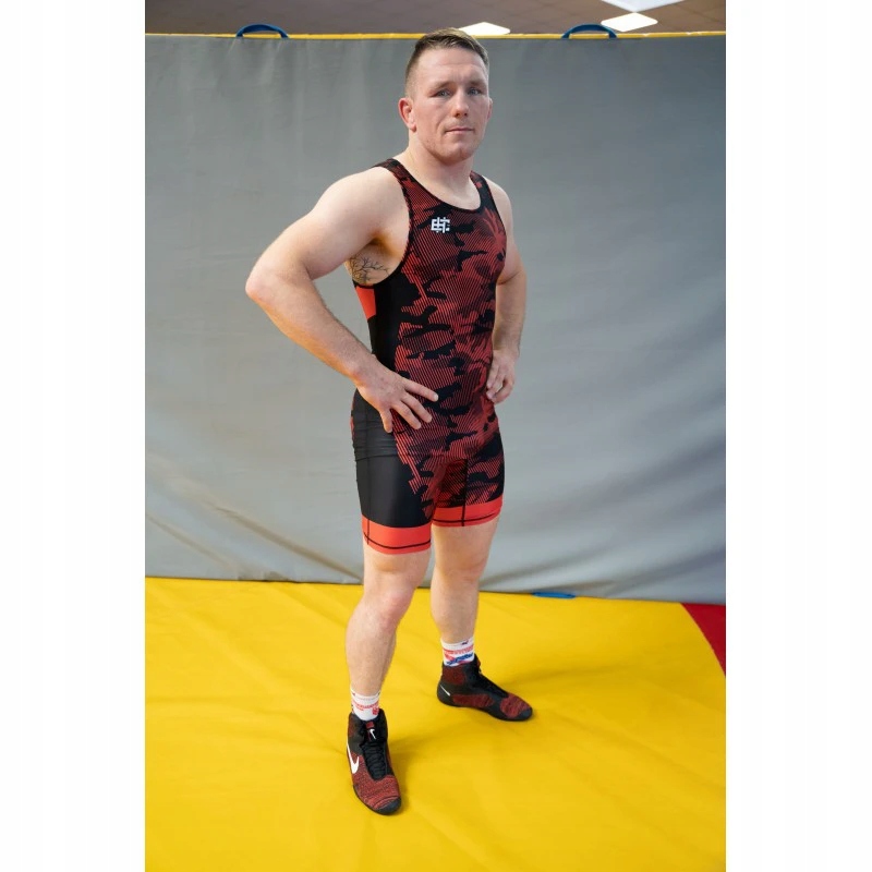 Extreme Hobby Trykot Zapaśniczy Havoc Czerwony M Rozmiar M