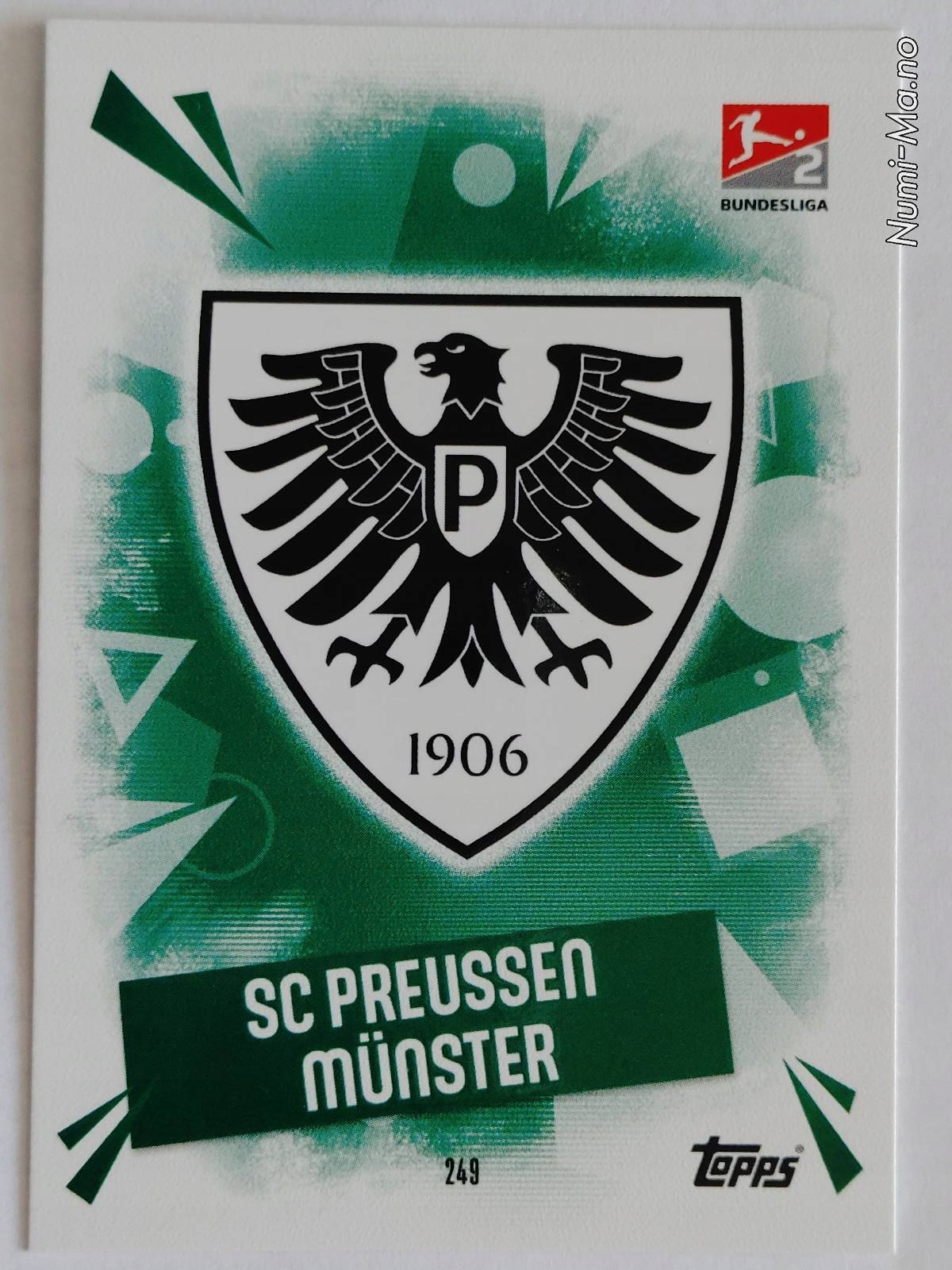 Match Attax 2025/26 Bundesliga NR.249 Sc Munster Club 3402
