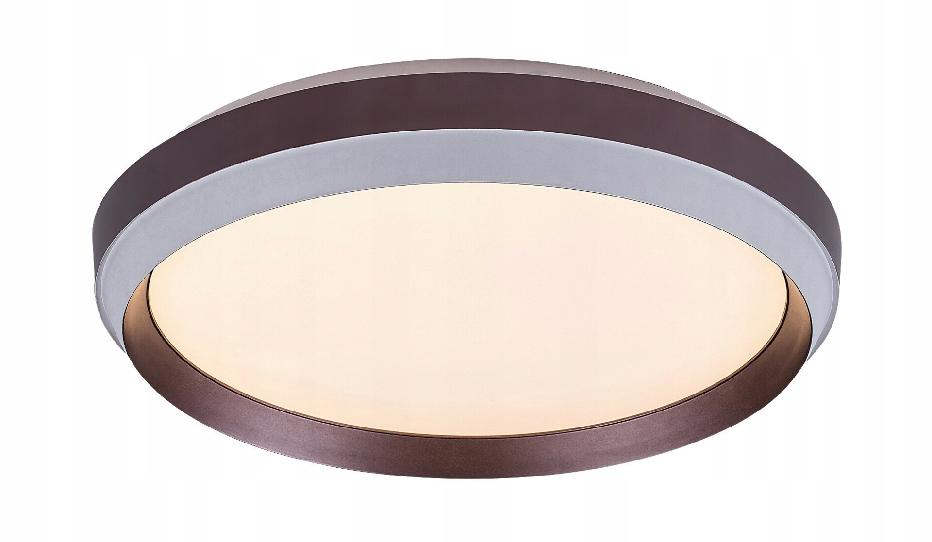 Stropní svítidlo Rabalux Fontana Led 24W, 390 mm, hnědá/matná bílá