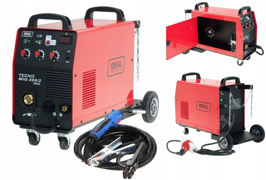 Półautomat spawalniczy Tecno Mig 200/2 Mma 230/400V Pro Ideal