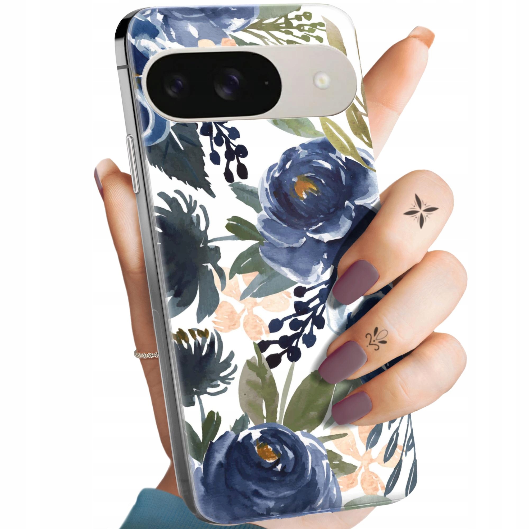 Etui Do Google Pixel 9 Kwiaty Kwieciste Flower Obudowa Pokrowiec Case