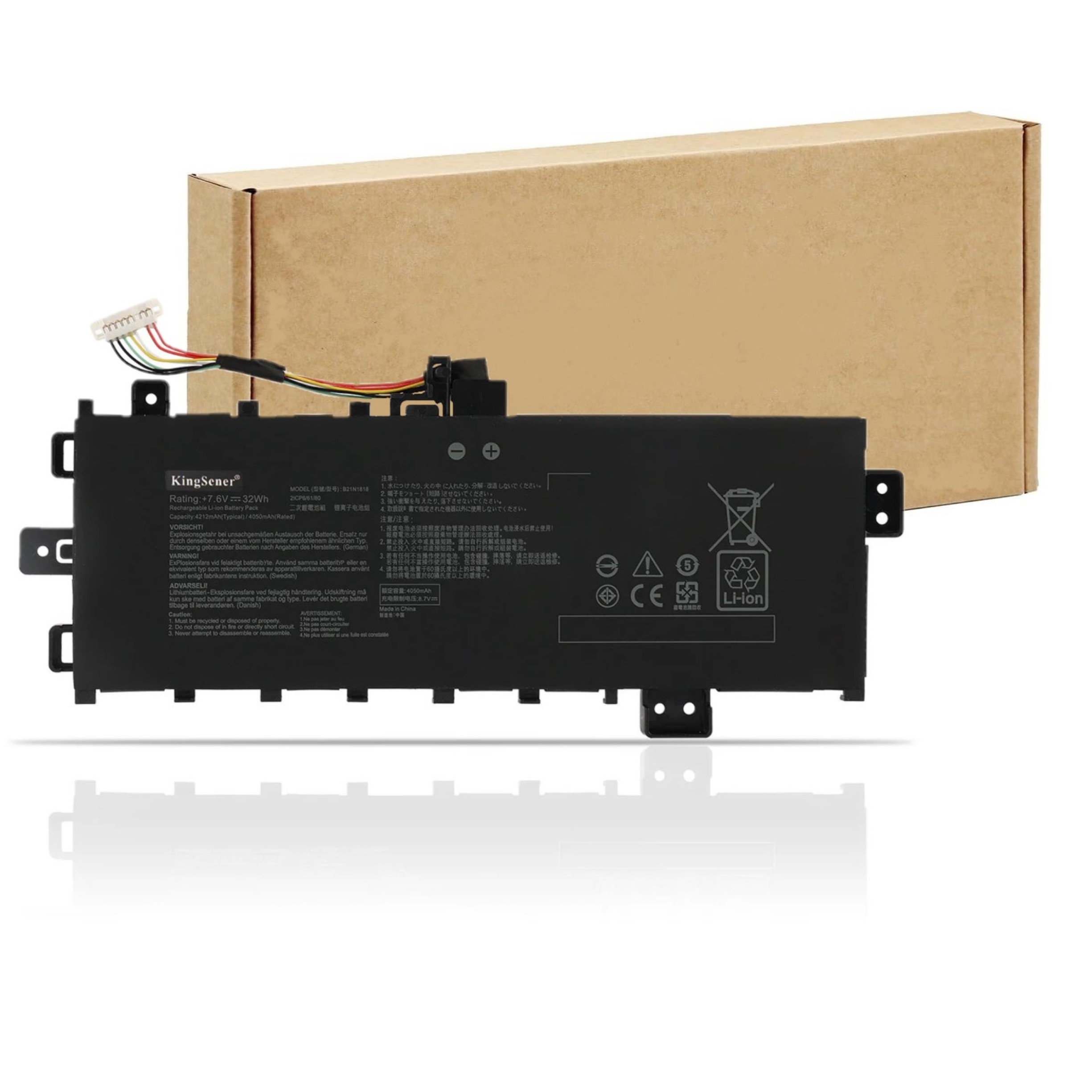 Náhradná Batéria Pre Asus B21N1818