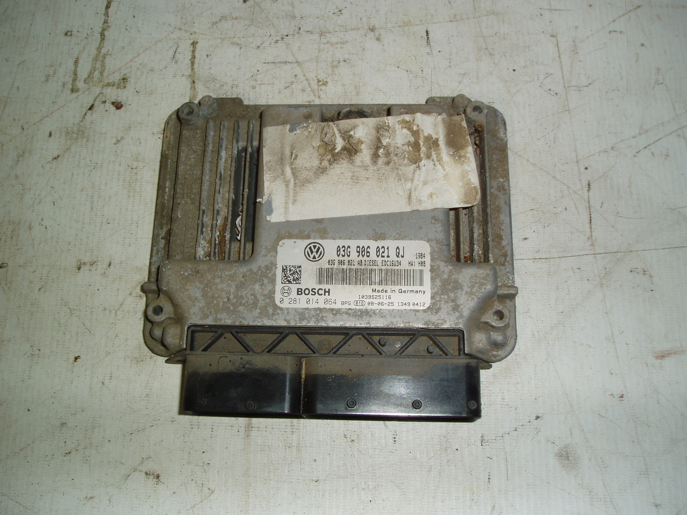 komputer sterownik silnika BLS 1.9 TDI bez dpf