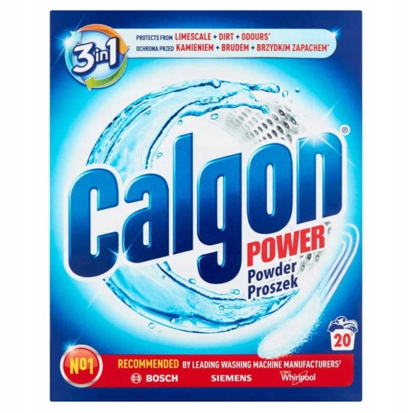 

Calgon Proszek 3w1 Odkamieniacz do pralki 500g