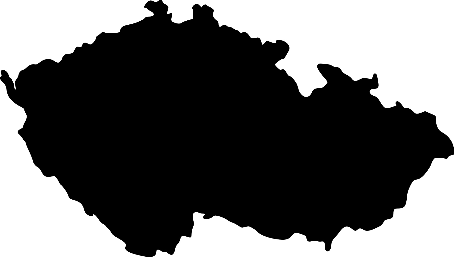 Metalová mapa magnety Česká Republika Praha Magnety Z Cestování velká 100 cm