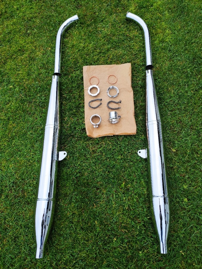 Tlumiče Výfuku Koleno Chrom Ifa BK-350 Mz